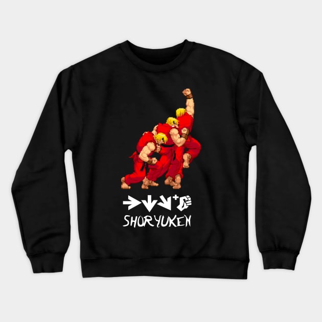 Shoryuken Crewneck Sweatshirt by allysontx